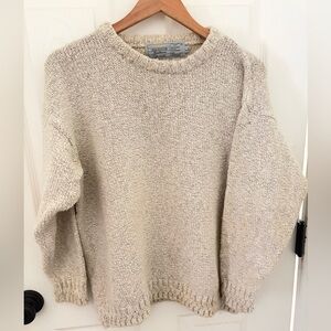 Irish Gaeltarra fisherman's sweater Size LARGE